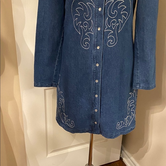 Avec Les Filles Classic Denim Jeans dress 6 - Picture 7 of 9